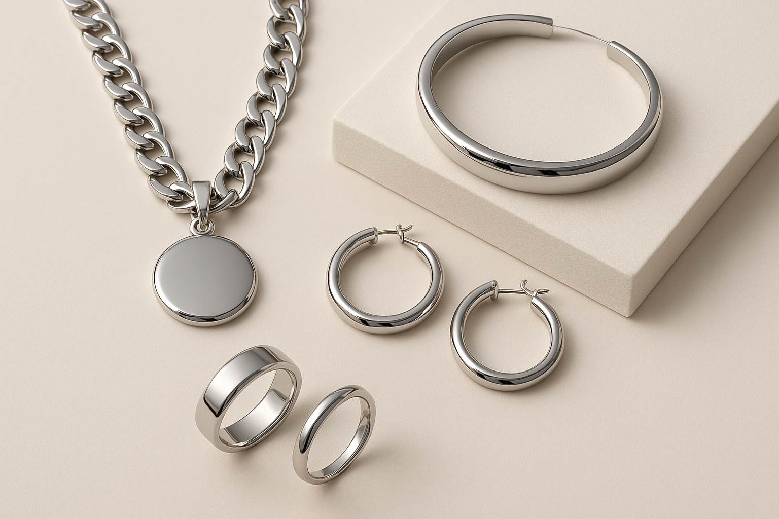 Gioielli in acciaio