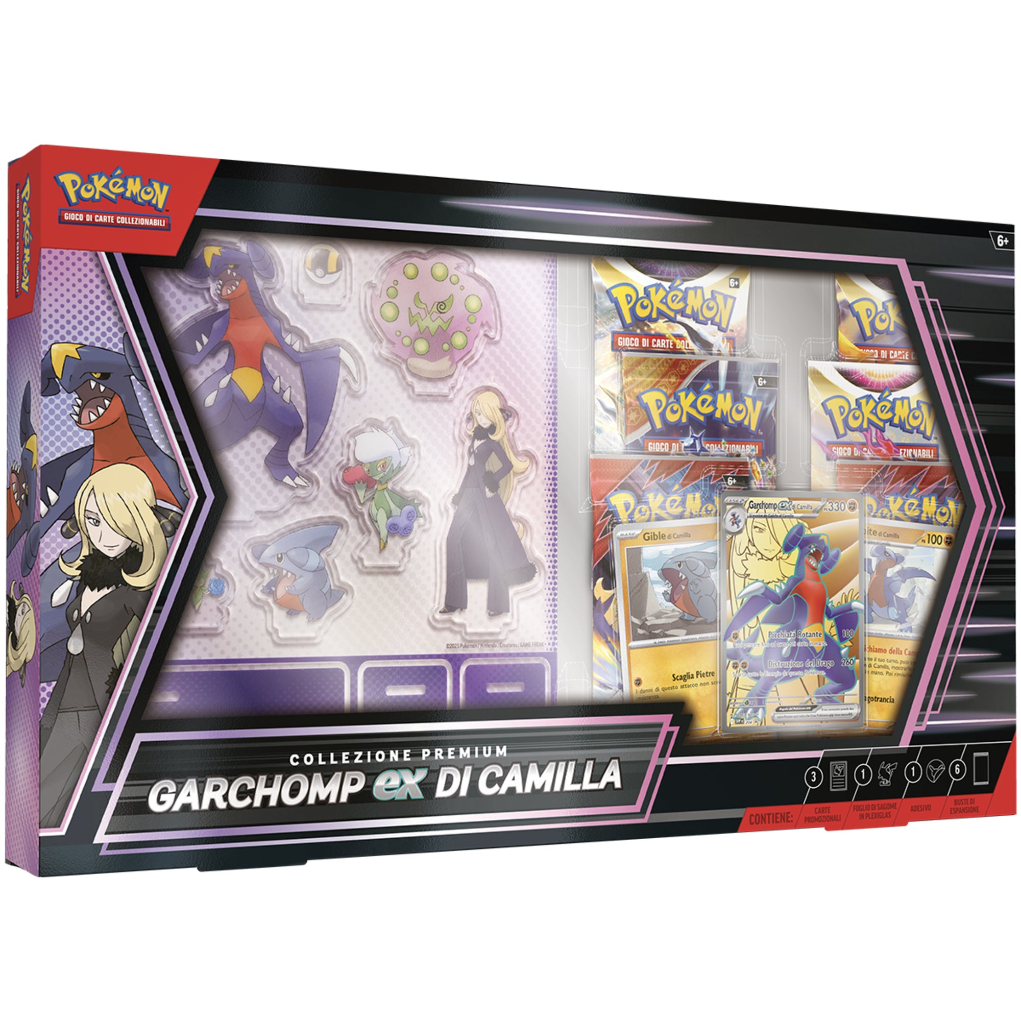 POKEMON: Collezione premium garchomp-ex di camilla del gcc pokémon