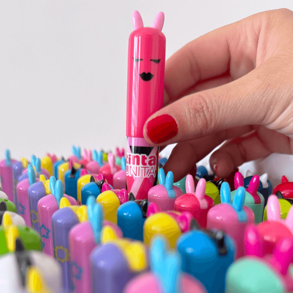 Tinta Unita: Tinta Unita Porta Refil con Tre Refil Fashion Inchiostro Verde