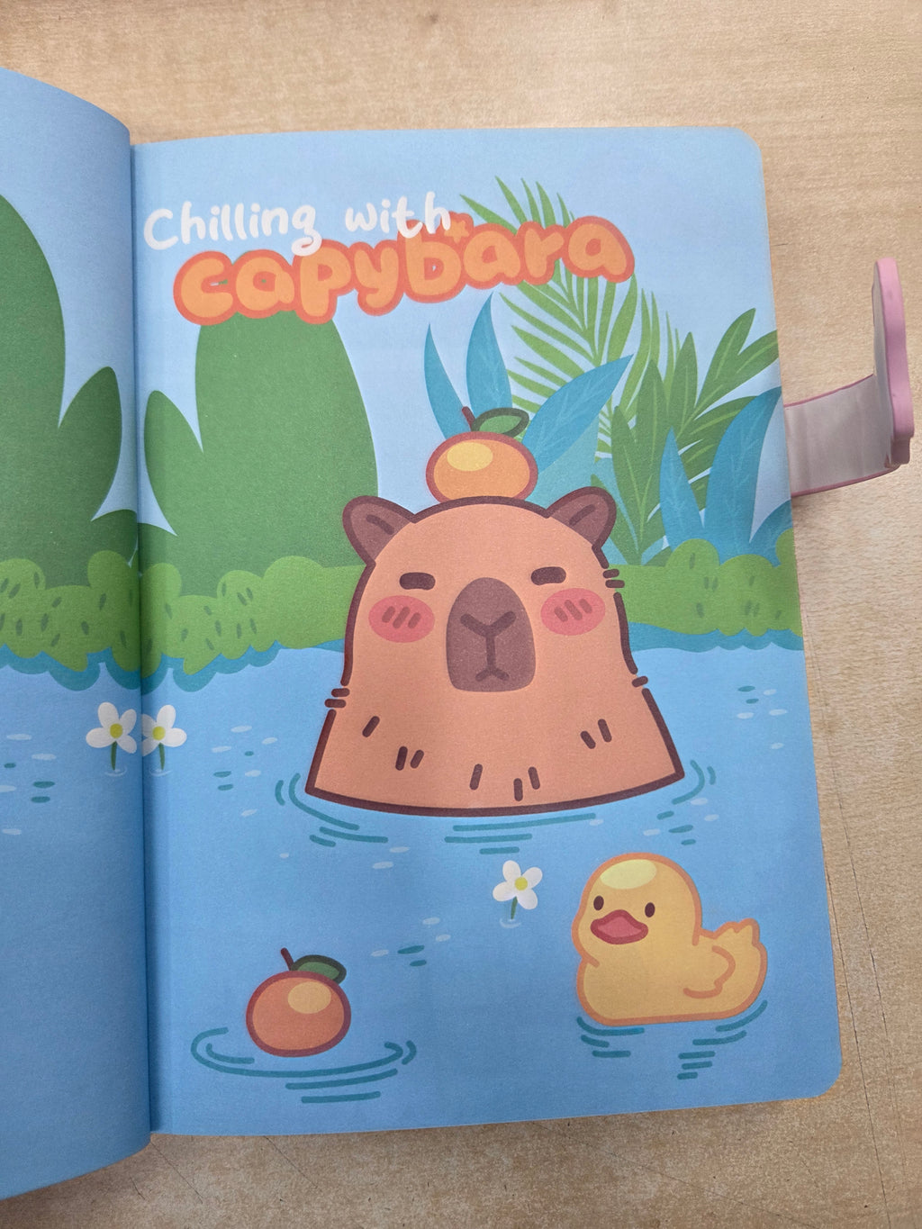 Tinta Unita Zoo: Notebook Capibara con scatola e lucchetto