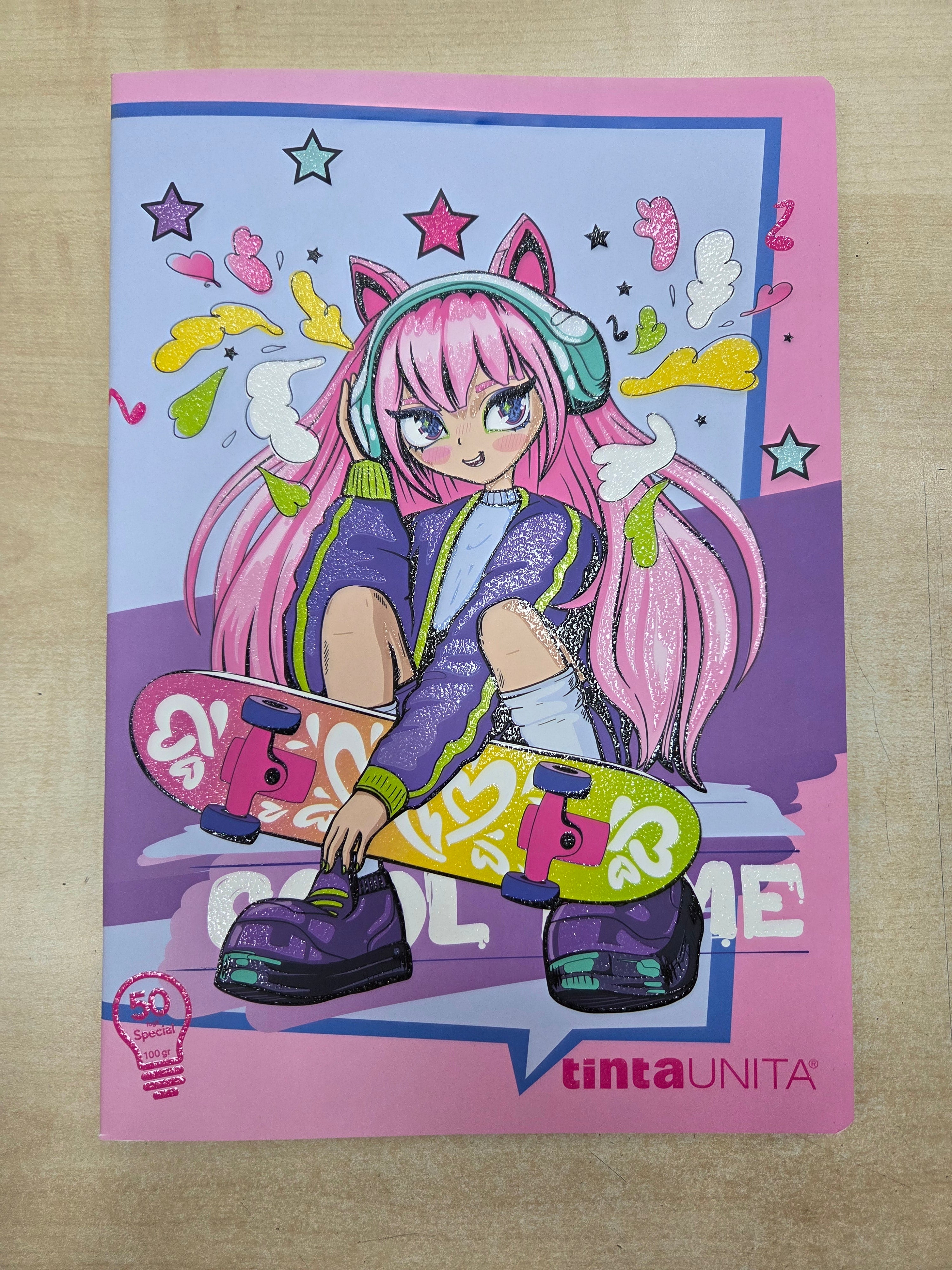 Tinta Unita: Maxi quaderno A4 TintaUnita Young 50 special rig.B