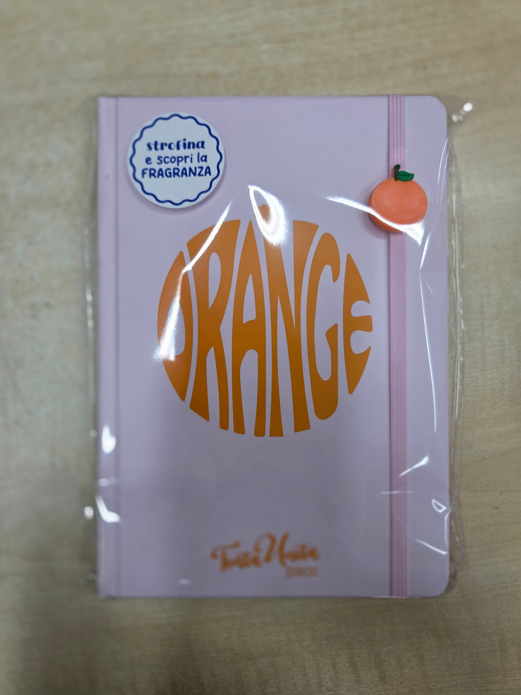 Tinta Unita Juice – Notebook Profumato A5 con Elastico – Fogli Bianchi