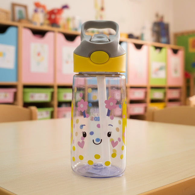 Tinta Unita Kids: Borraccia Bambini 480ml con Beccuccio – Tritan