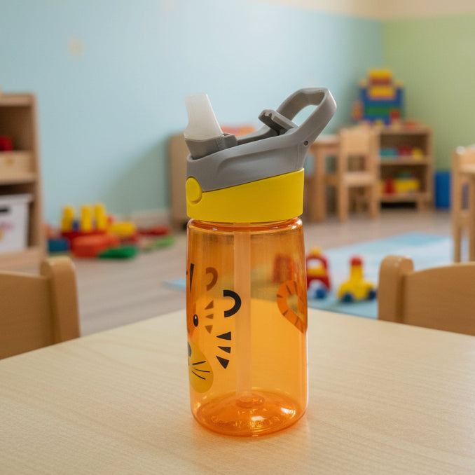 Tinta Unita Kids: Borraccia Bambini 480ml con Beccuccio – Tritan