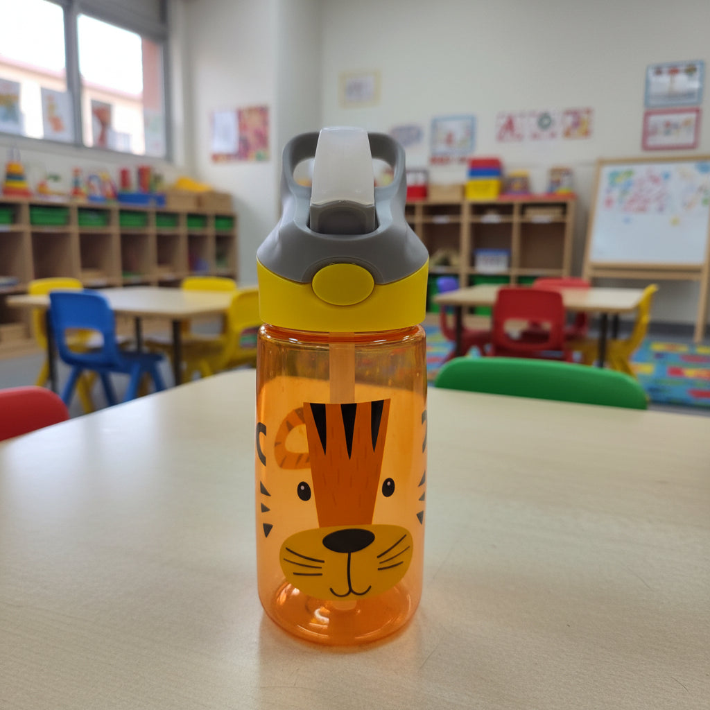 Tinta Unita Kids: Borraccia Bambini 480ml con Beccuccio – Tritan