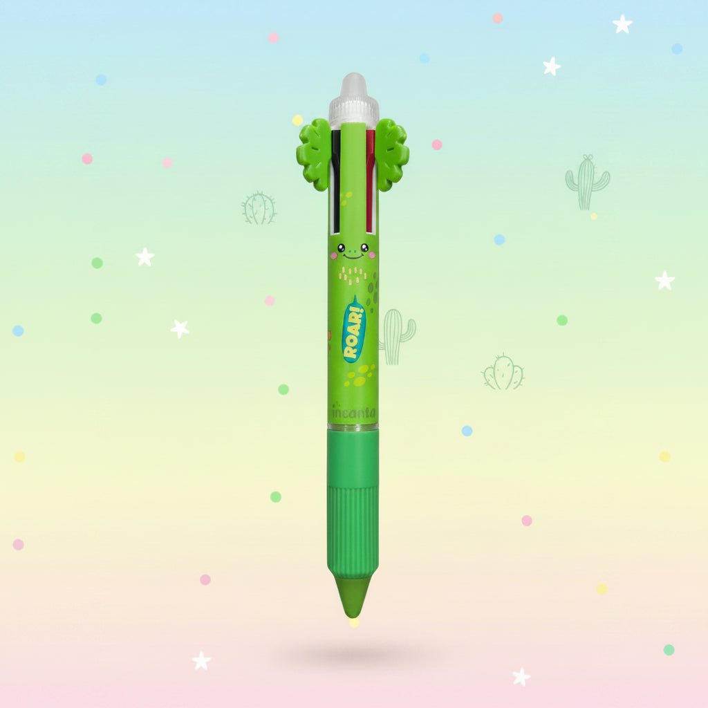 Penna Cancellabile 4 Colori Fortù – 6 Grafiche Kawaii - Incanta