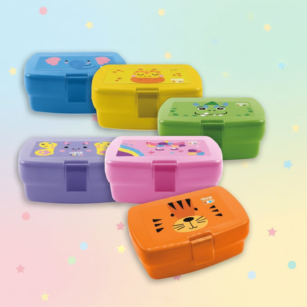 Portamerenda Bambini con Chiusura Ermetica – Tinta Unita Kids
