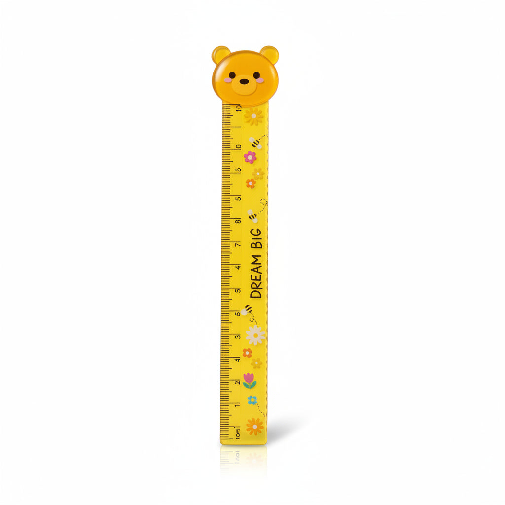 Righello 15cm Legami Teddy Bear | In Plastica, Perfetto per Astuccio e Scuola