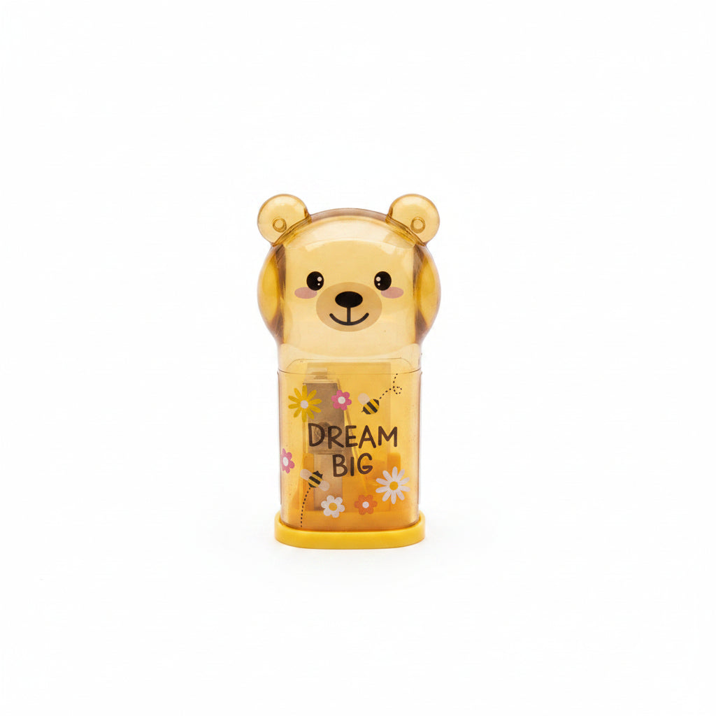Temperino con Contenitore Legami Teddy Bear | Un Foro, Serbatoio Trucioli