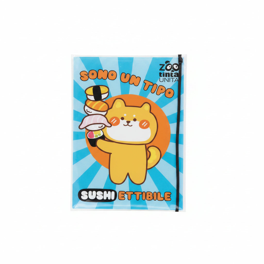 Diario Datato Glitter 12 Mesi Tinta Unita Zoo 2026-2027 con Sovracoperta PVC e Stationery