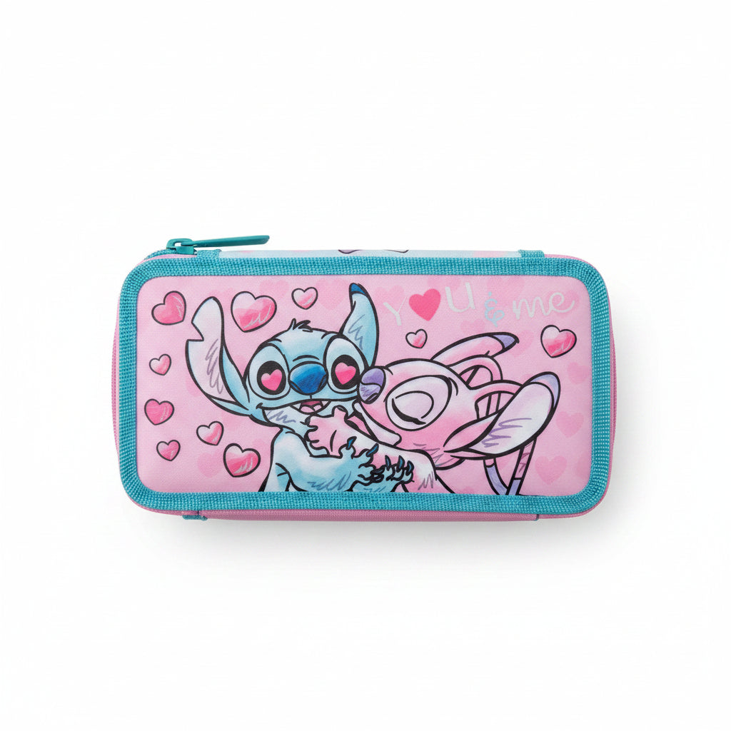 Astuccio 3 Zip Disney Stitch Completo – Scuola Elementare