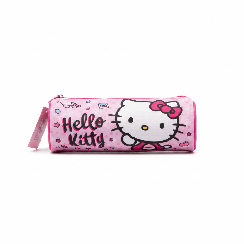 Astuccio Tombolino Hello Kitty – Zip, Grafica Doppia Faccia
