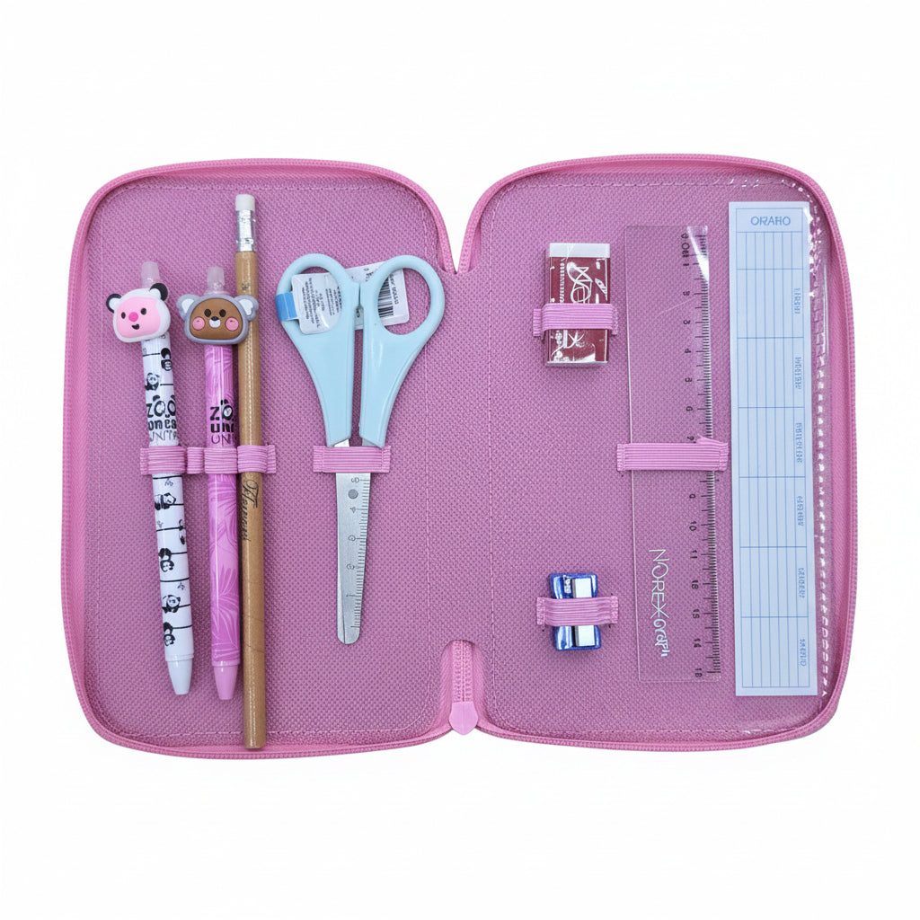 Astuccio 3 Zip Disney Stitch Completo – Scuola Elementare