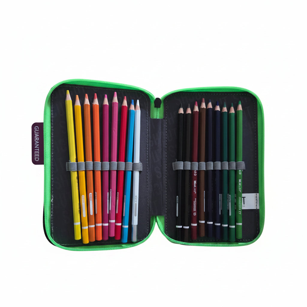 Astuccio 3 Zip Shout T-Rex – Maricart Completo con Pennarelli Giotto