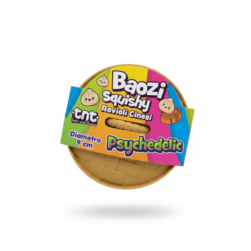 Squishy Baozi Ravioli Cinesi – Glow in the Dark o Psychedelic