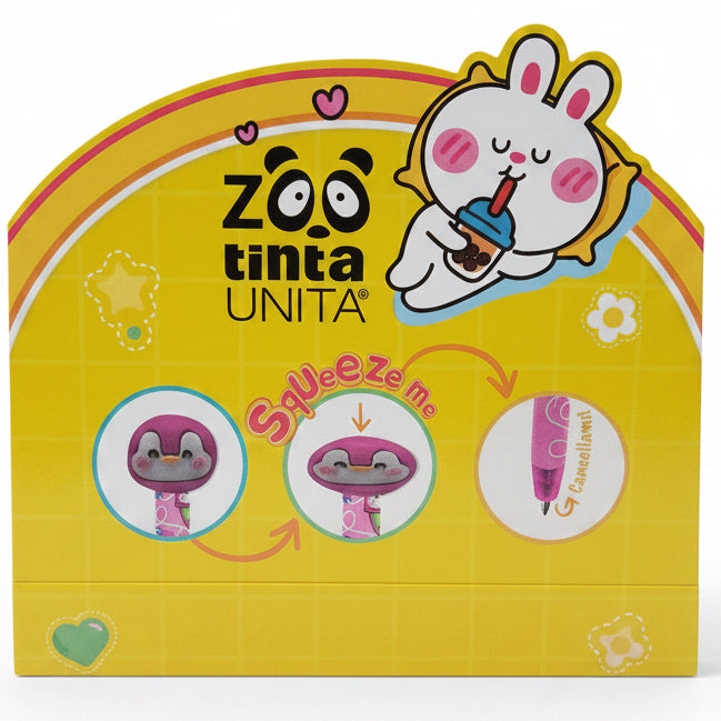 Irresistibile Penna Cancellabile Squeeze Me Tinta Unita Zoo – Punta 0.7 mm
