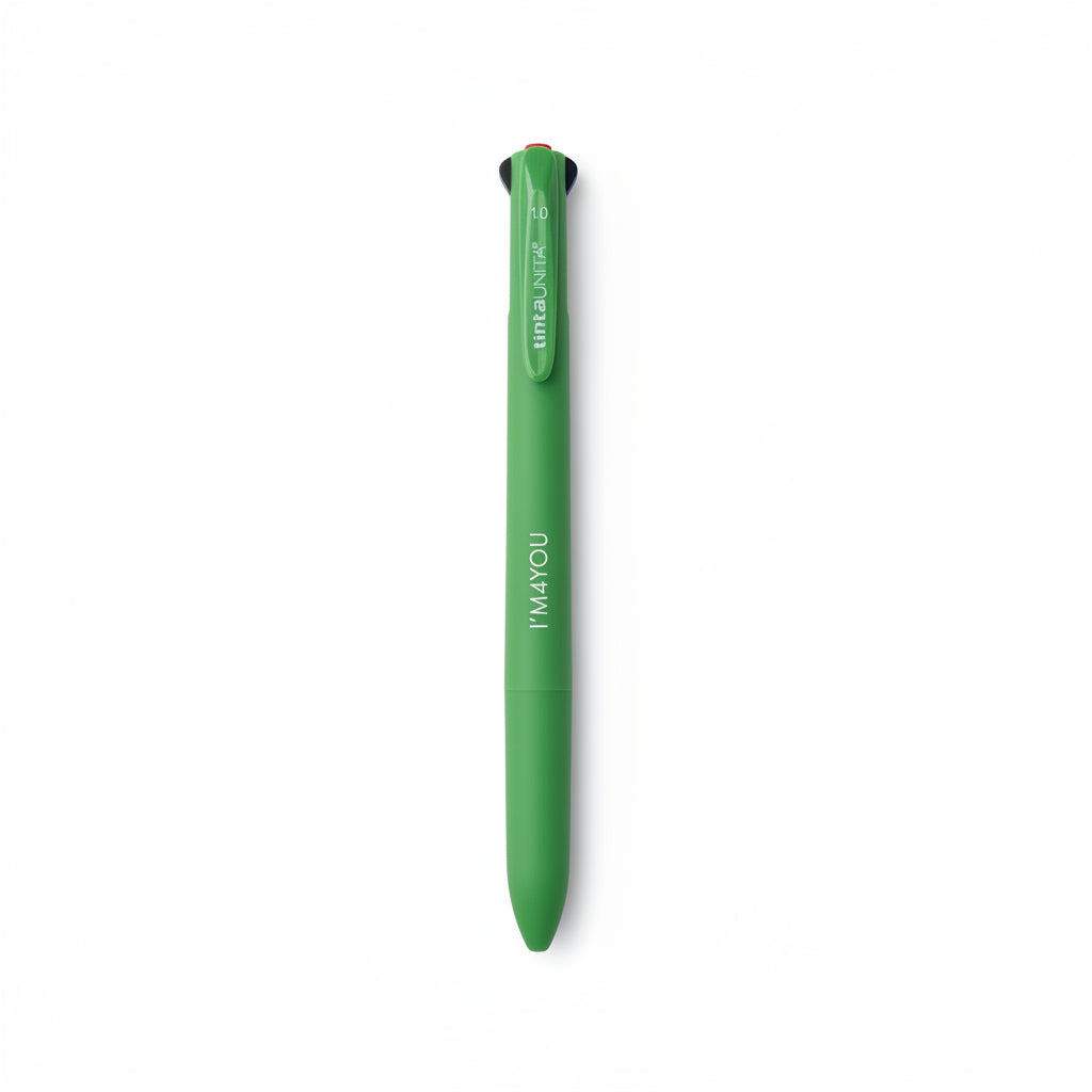 Penna 4 Colori Semigel I'M Tinta Unita Punta 1.0 mm Versione Icon – Vendita Singola