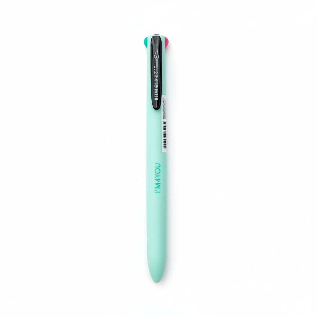 Penna 4 Colori Semigel I'M Tinta Unita Punta 1.0 mm Versione Pastel – Vendita Singola