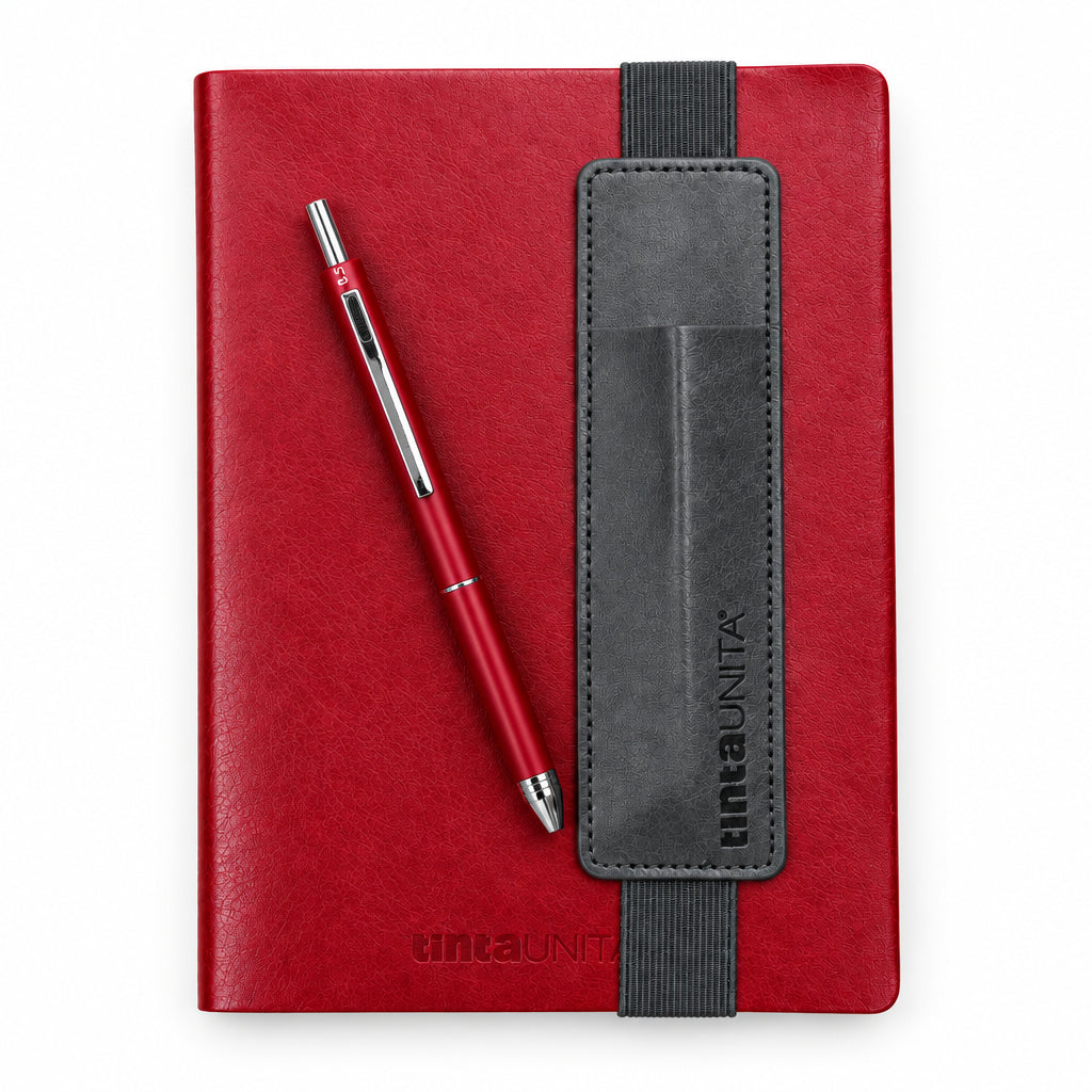 Tinta Unita - Agenda Giornaliera 14,8 × 21 con Pouch e Penna 4 in 1 - 2027