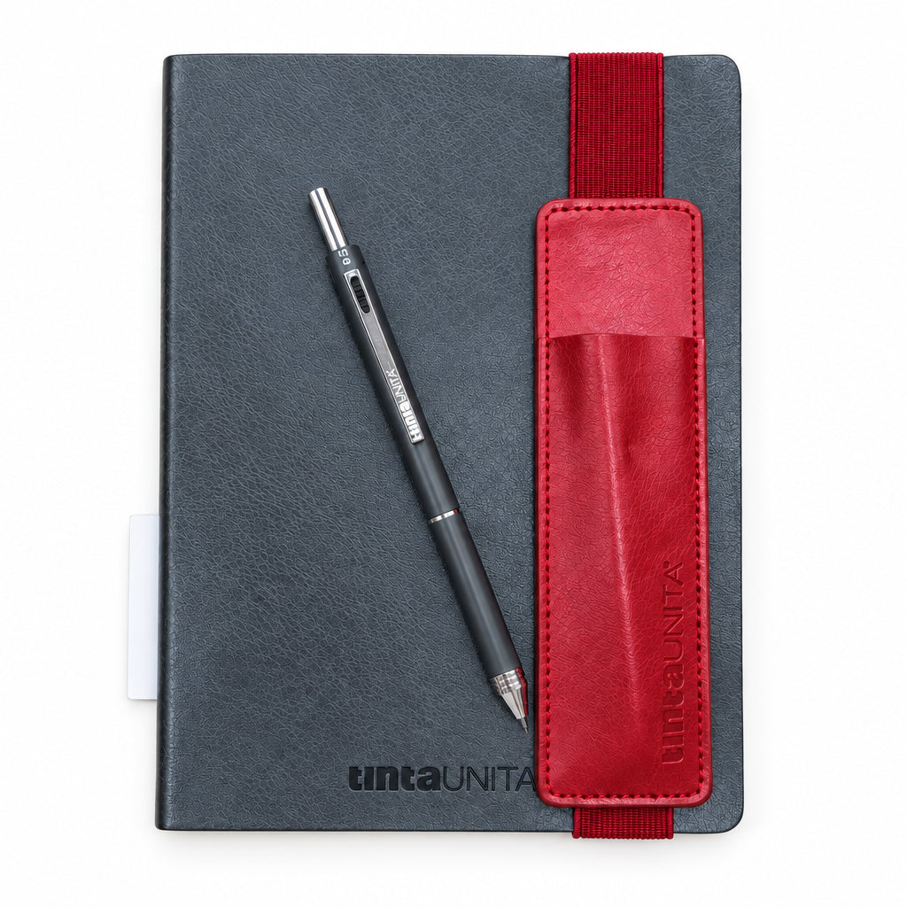 Tinta Unita - Agenda Giornaliera 14,8 × 21 con Pouch e Penna 4 in 1 - 2027