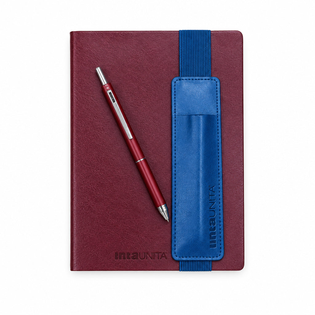 Tinta Unita - Agenda Giornaliera 14,8 × 21 con Pouch e Penna 4 in 1 - 2027