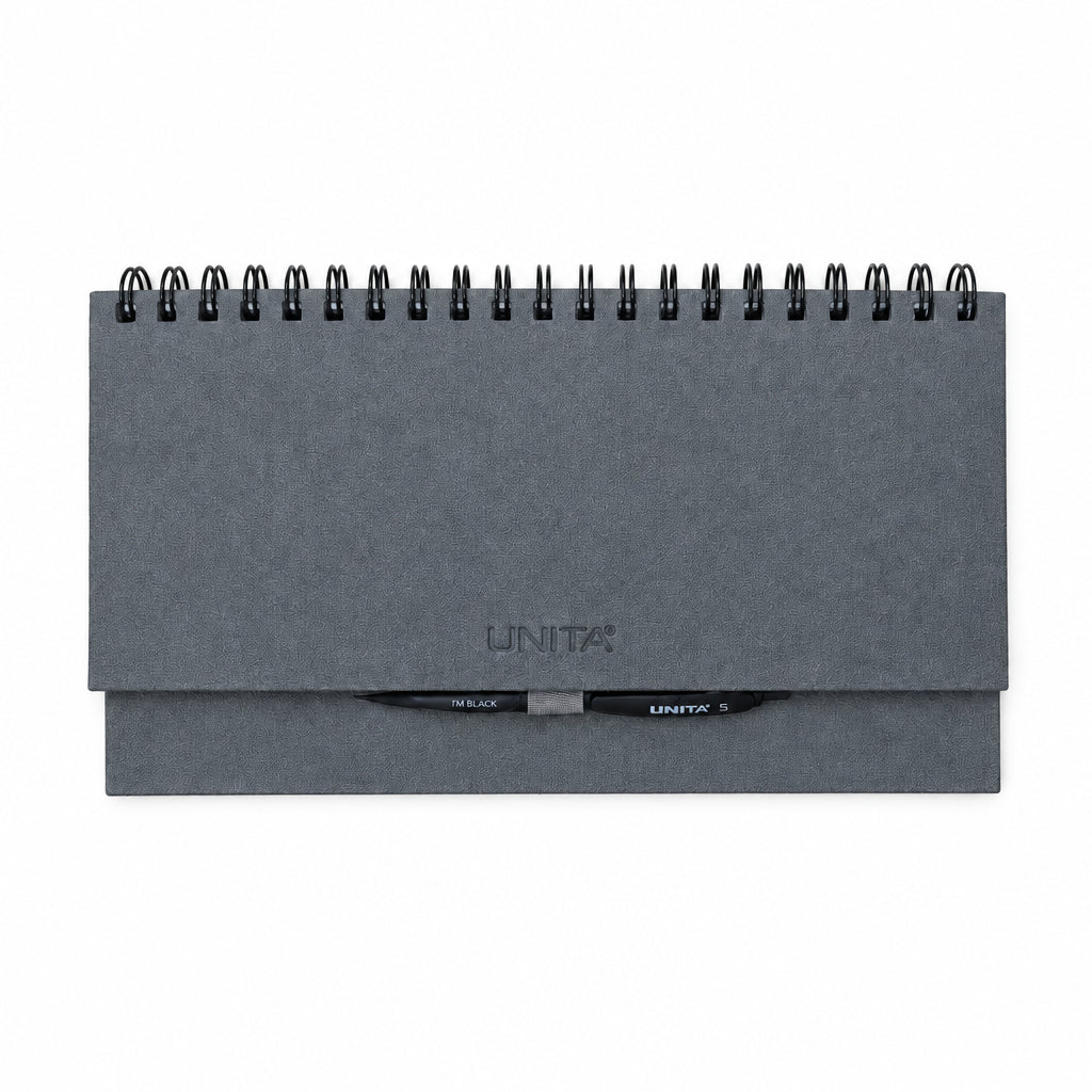 Tinta Unita - Planning Settimanale da Tavolo 2027 30,4×14 cm con Penna a  sfera Ultra