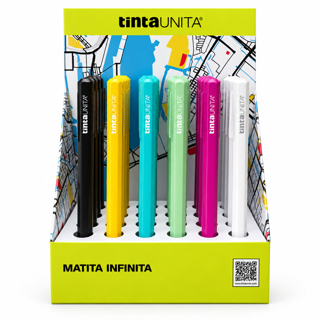 Tinta Unita - Matita Infinita equivale a 100 matite e non si tempera