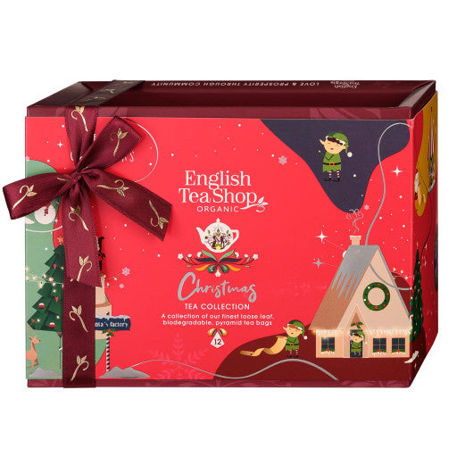 Cofanetto Tisane “Christmas Collection” Rosso - 12 filtri piramidali