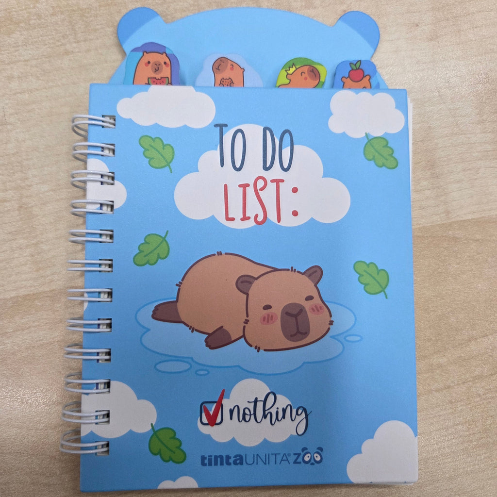 Tinta Unita Zoo Capibara mini blocchetto cm 9,5 x 11,6