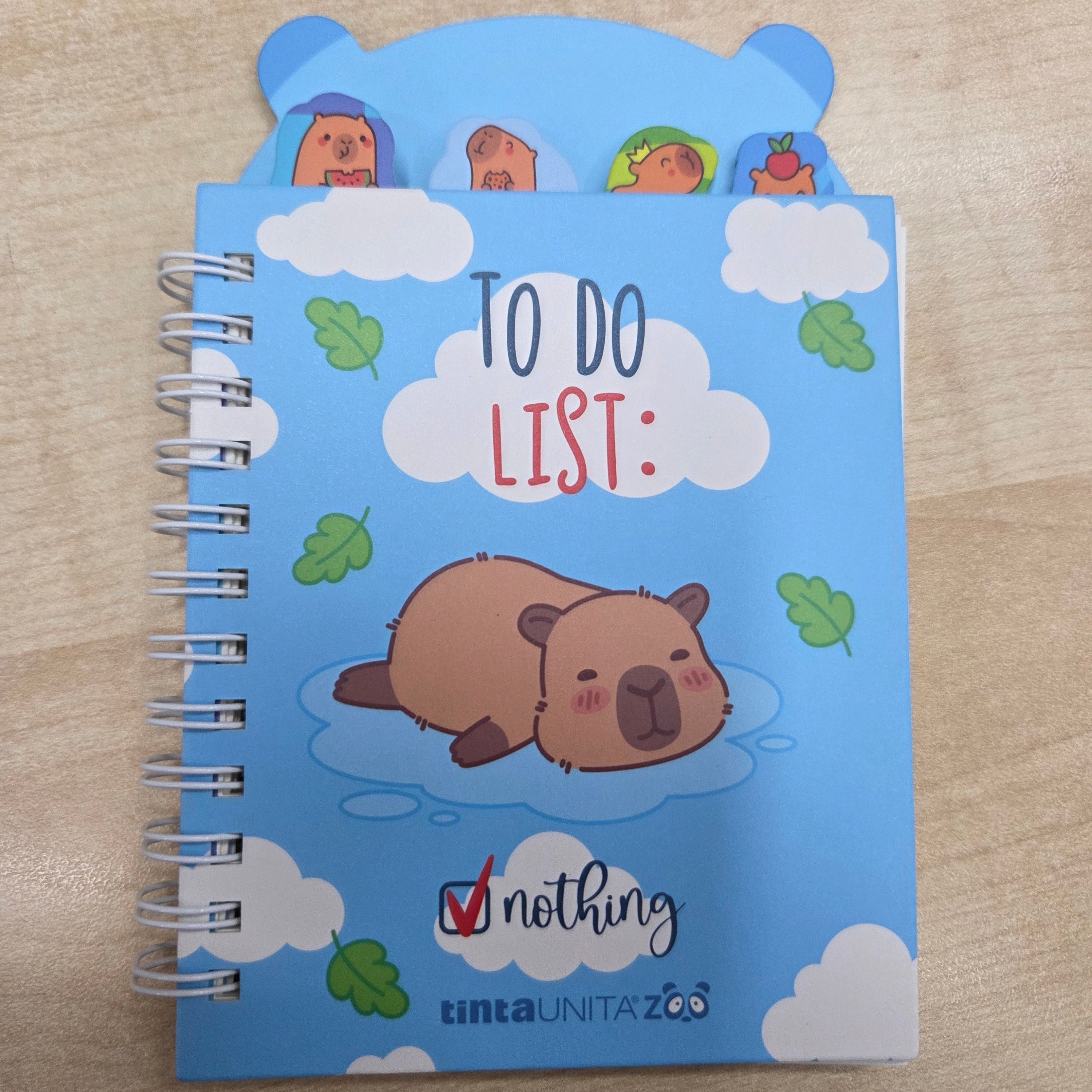 Tinta Unita Zoo Capibara mini blocchetto cm 9,5 x 11,6