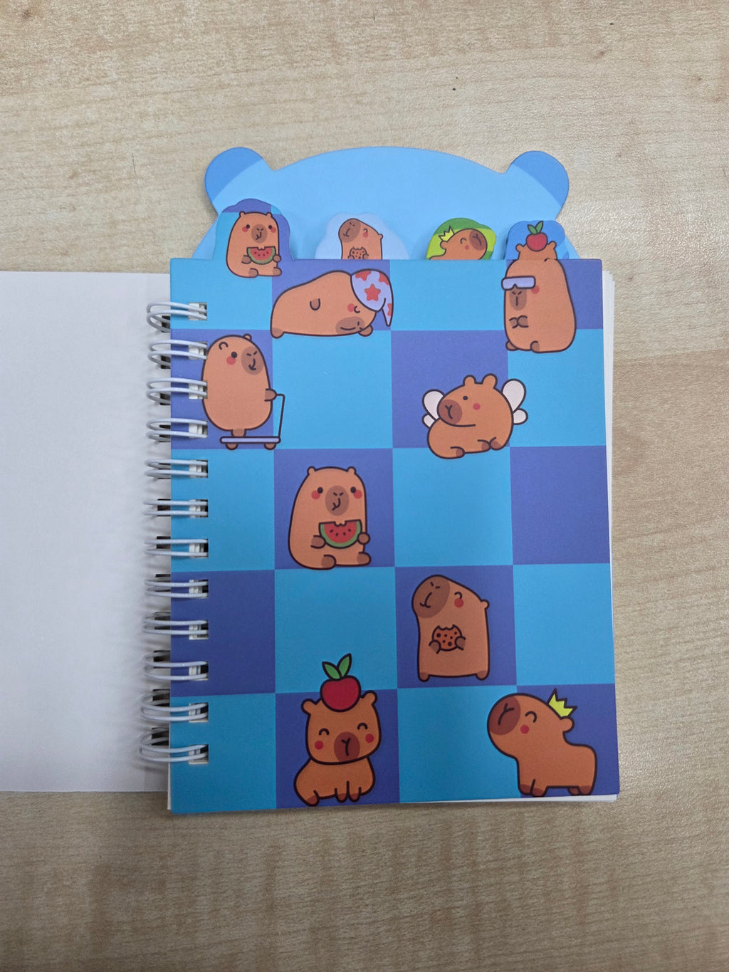 Tinta Unita Zoo Capibara mini blocchetto cm 9,5 x 11,6