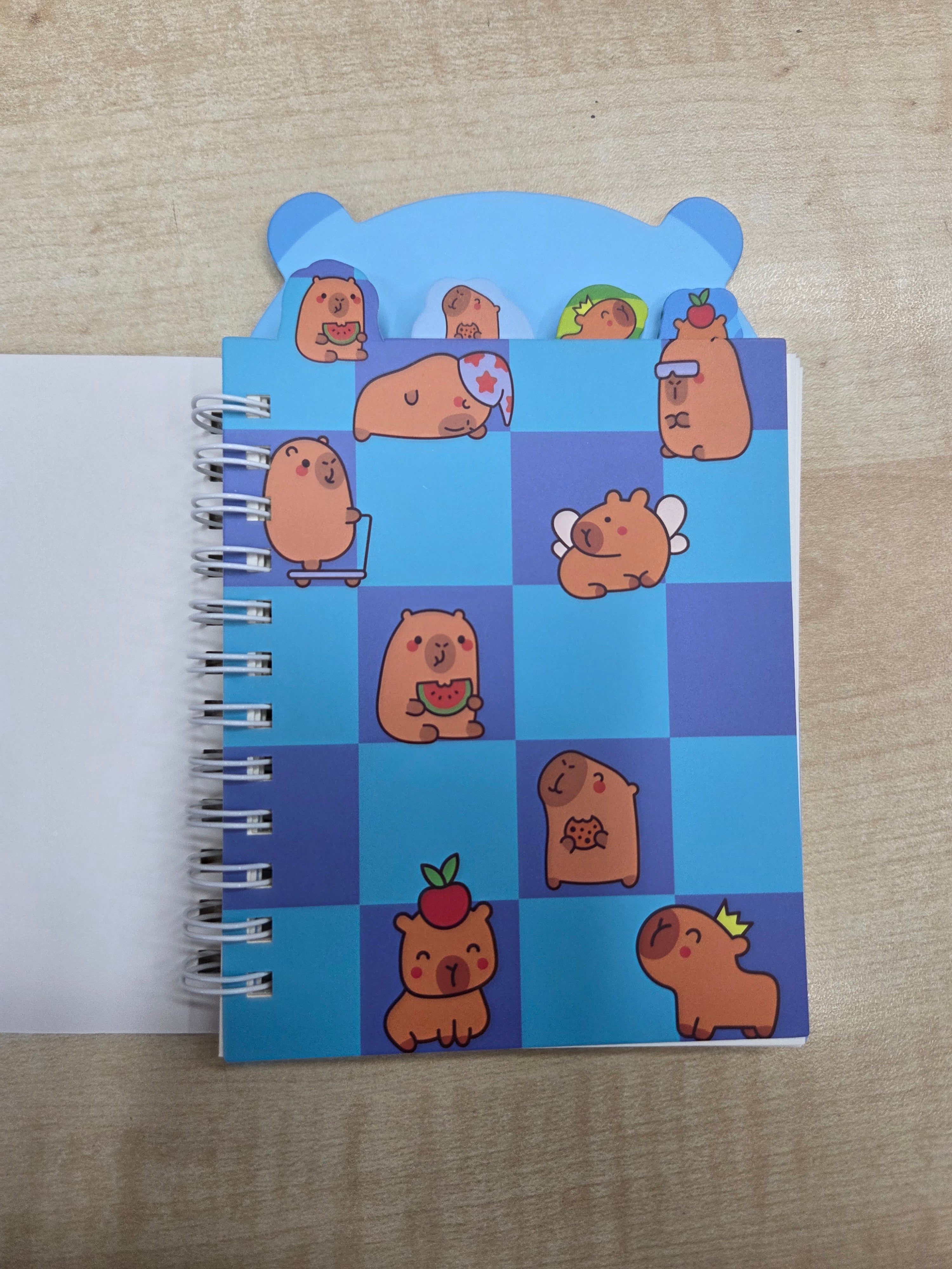 Tinta Unita Zoo Capibara mini blocchetto cm 9,5 x 11,6