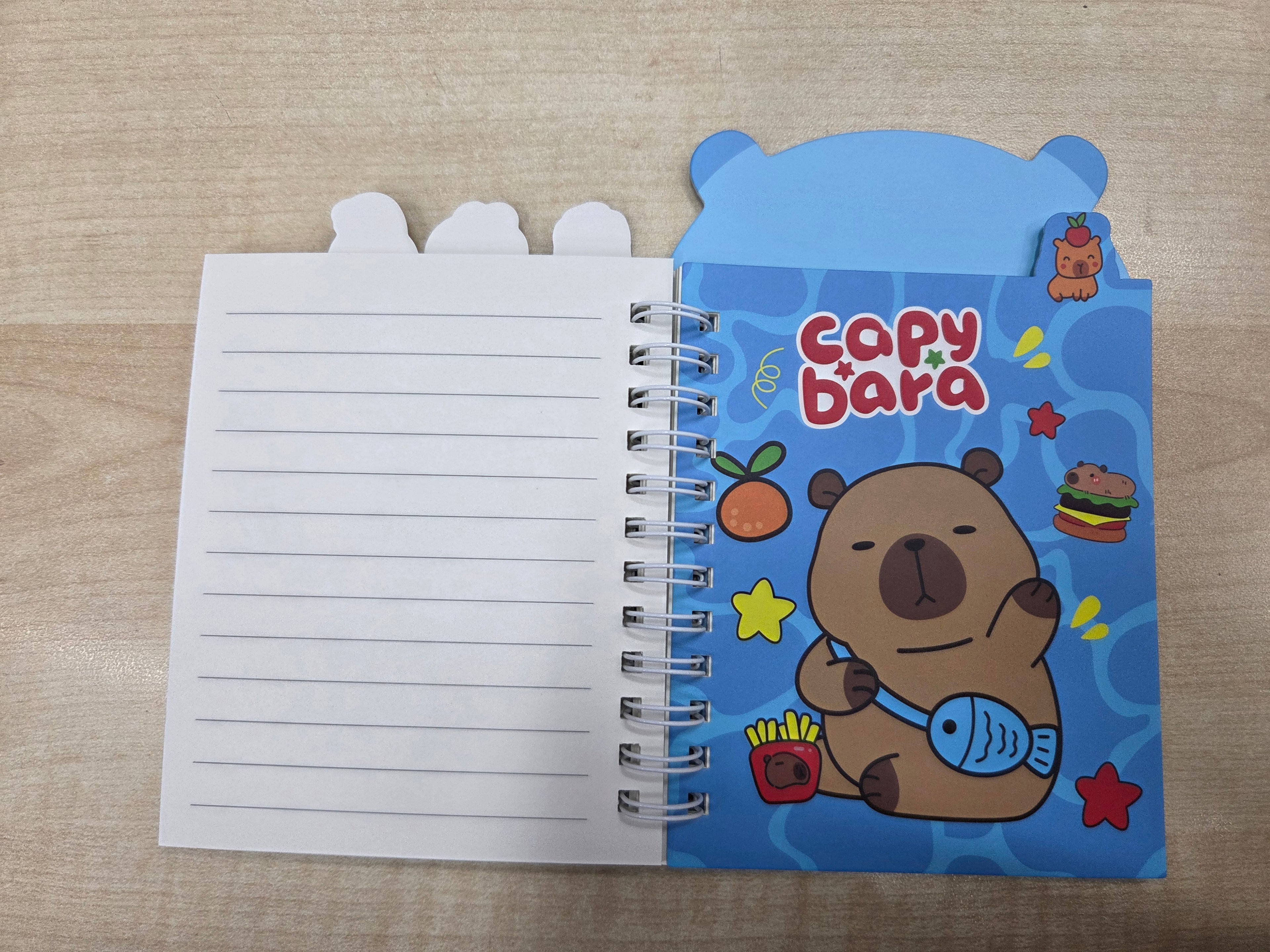 Tinta Unita Zoo Capibara mini blocchetto cm 9,5 x 11,6