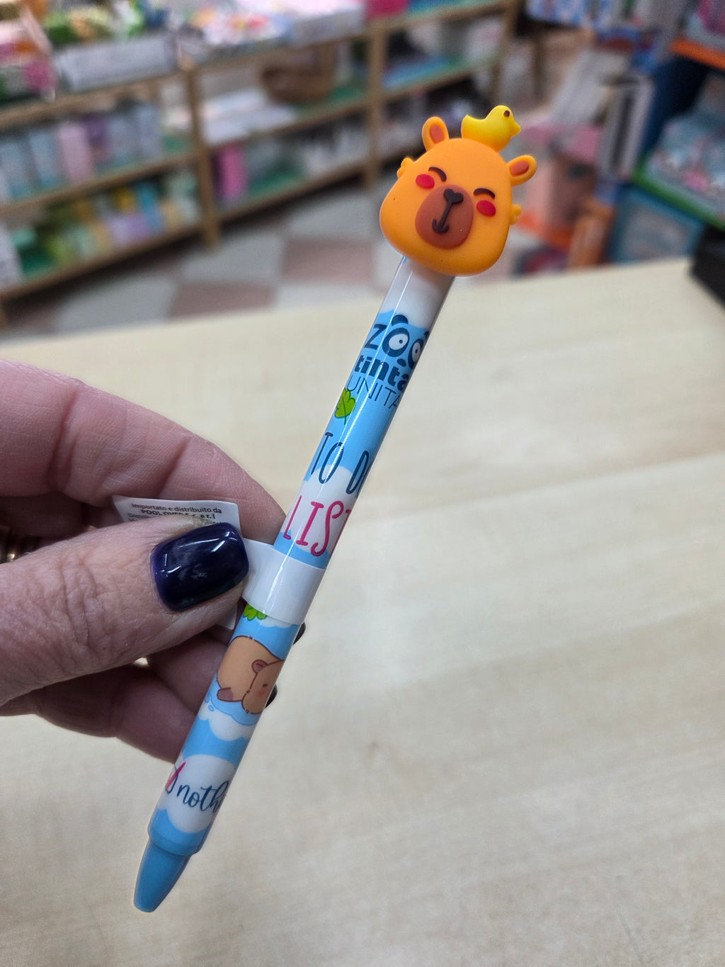 Tinta Unita Zoo matita infinita Capibara Click Clack