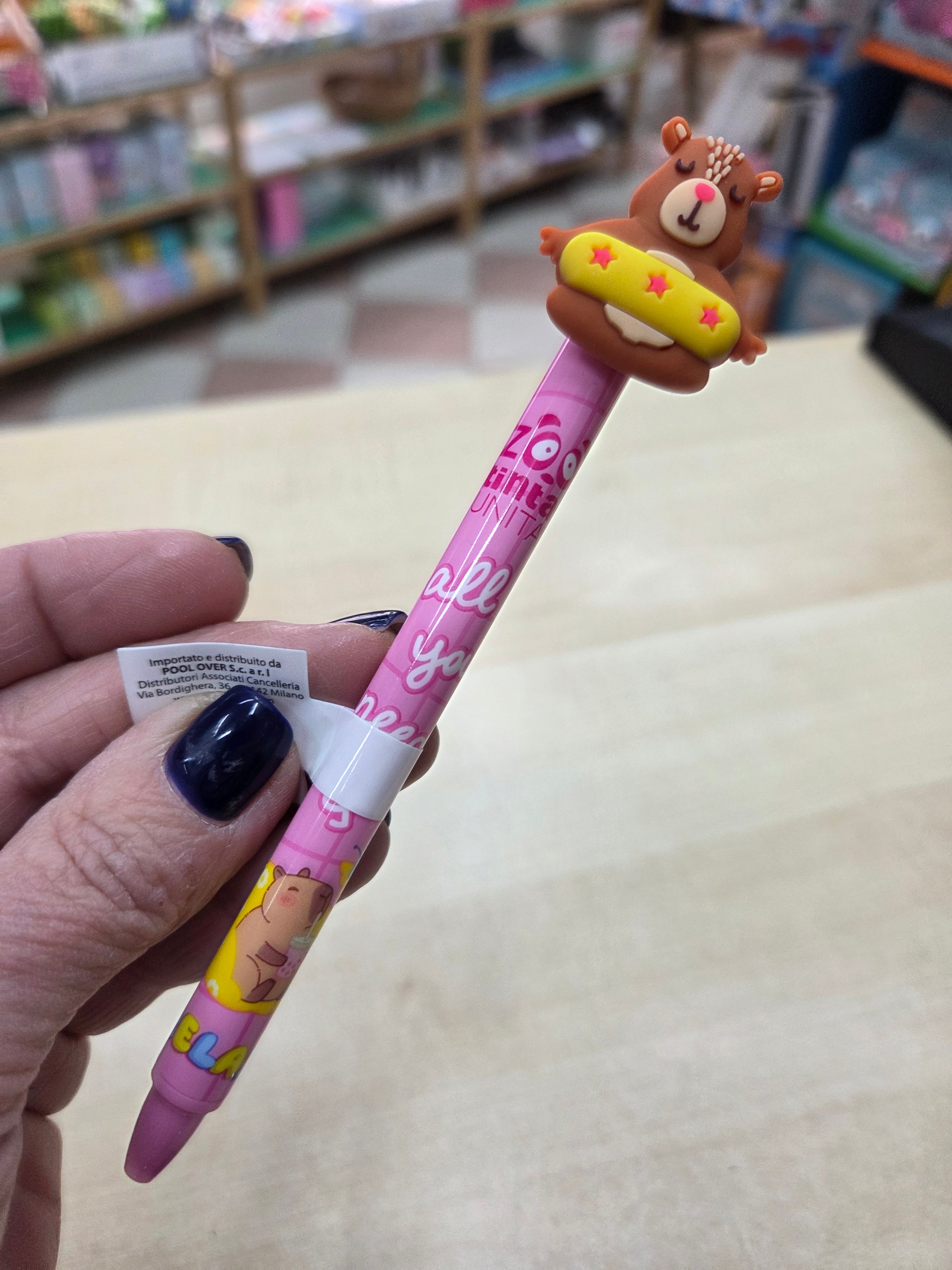 Tinta Unita Zoo matita infinita Capibara Click Clack