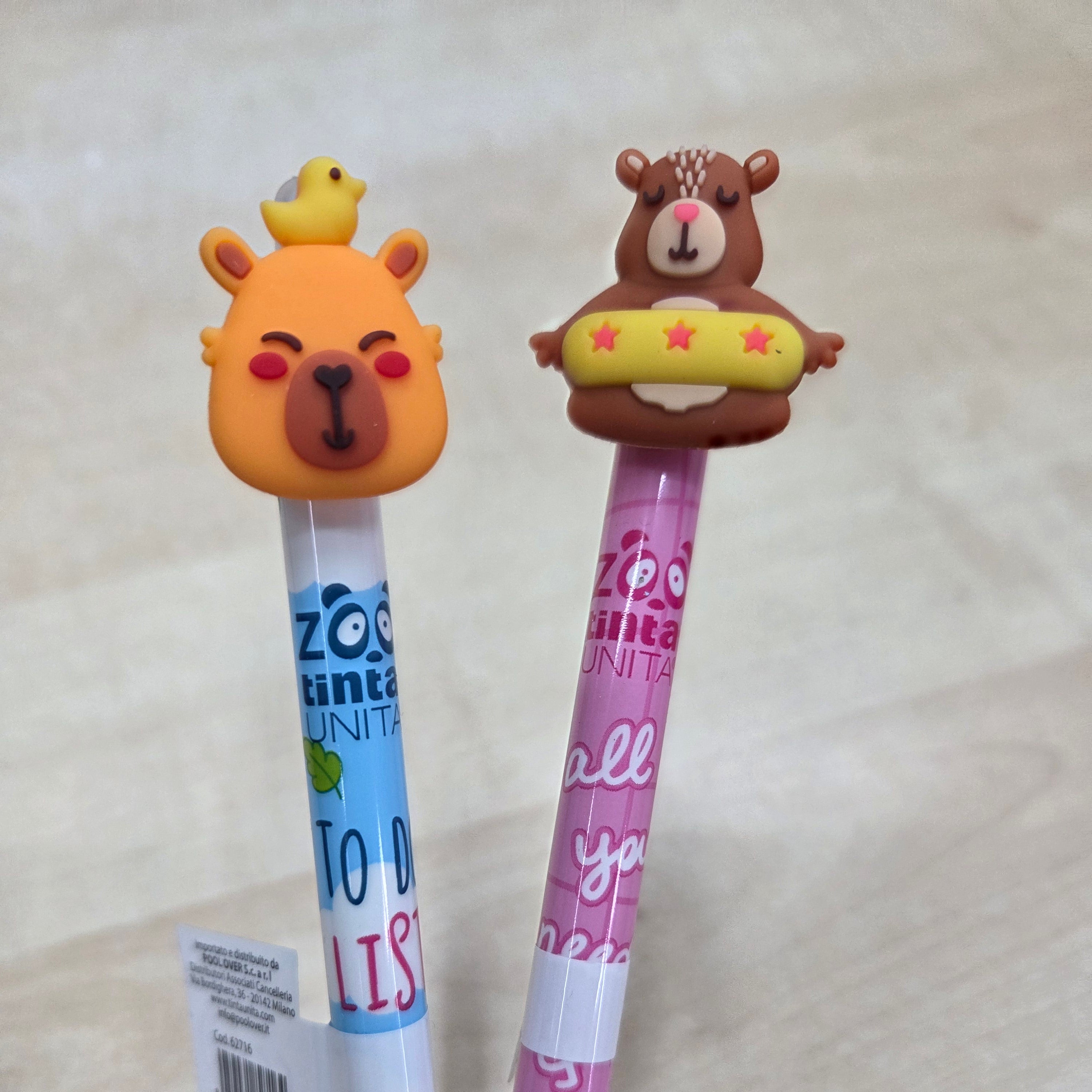 Tinta Unita Zoo matita infinita Capibara Click Clack