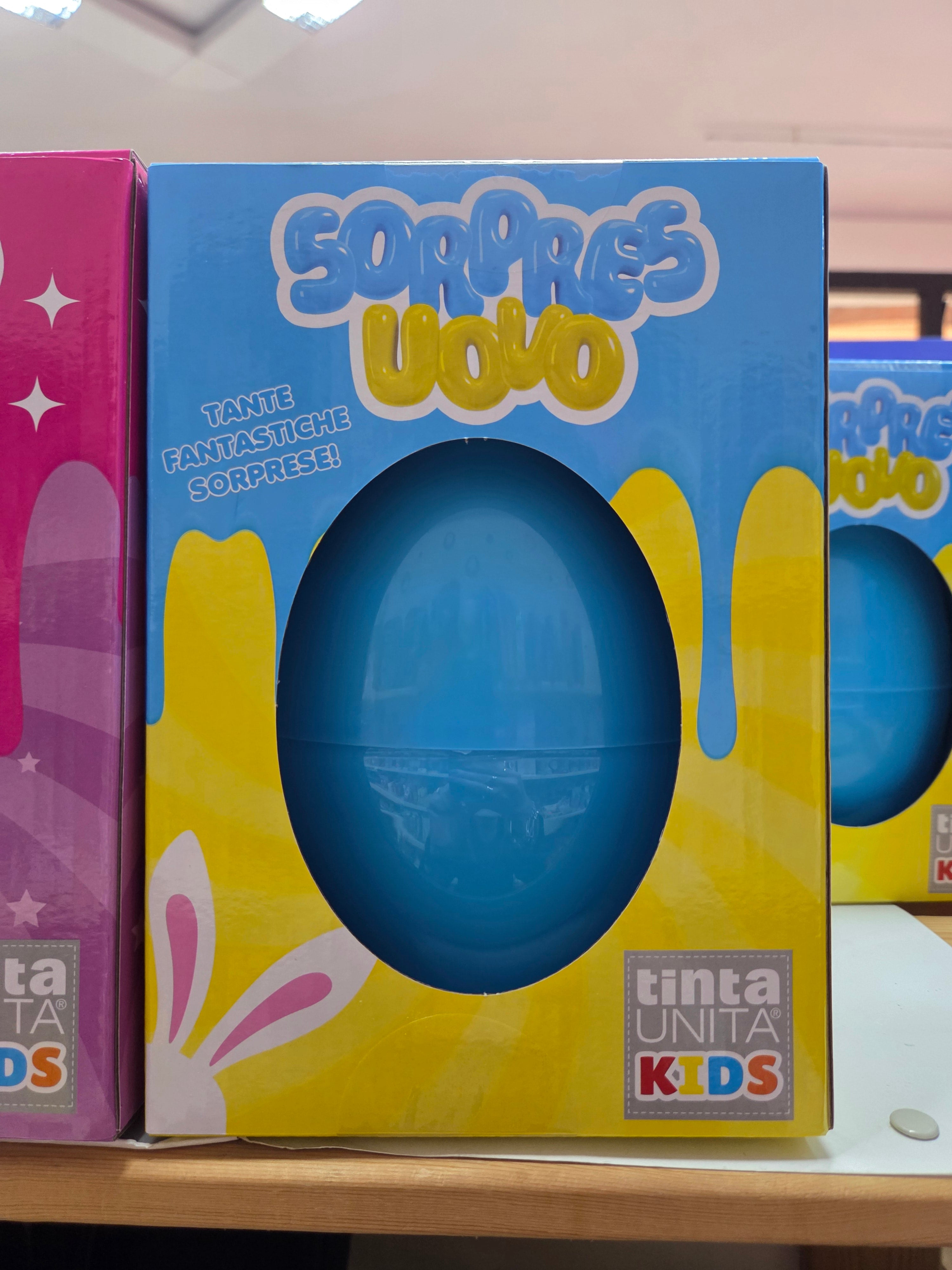 Tinta Unita Kids: Sorpresuovo con all'interno tanti prodotti di cancelleria