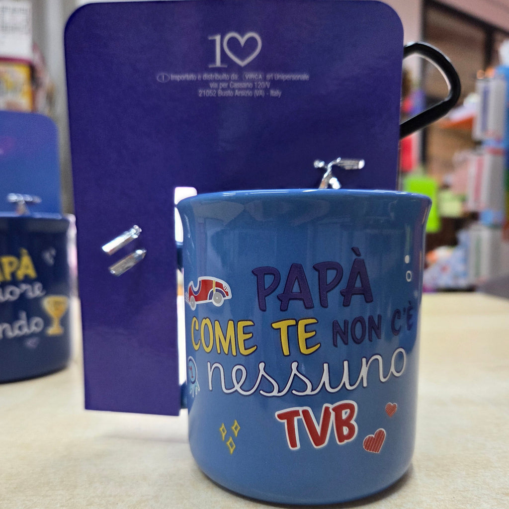 Virca: Tazza MUG stampata con portachiavi a moschettone