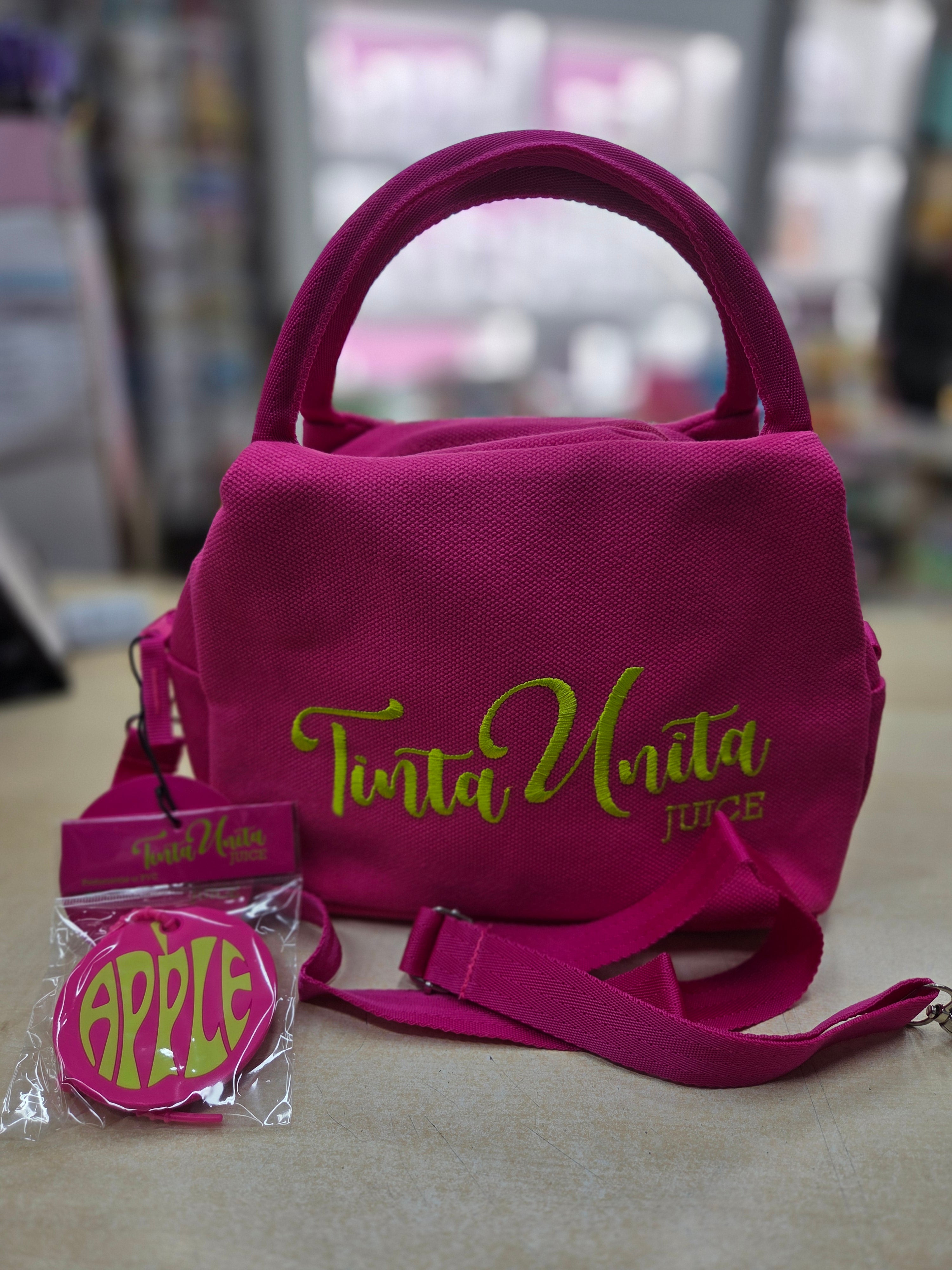 Tinta Unita Juice: Borsa Termica Profumata con Applicazione – Polycotton Fashion 21x16x6 cm