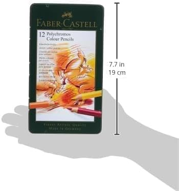Faber Castell: Set 12 matite colorate Polychromos