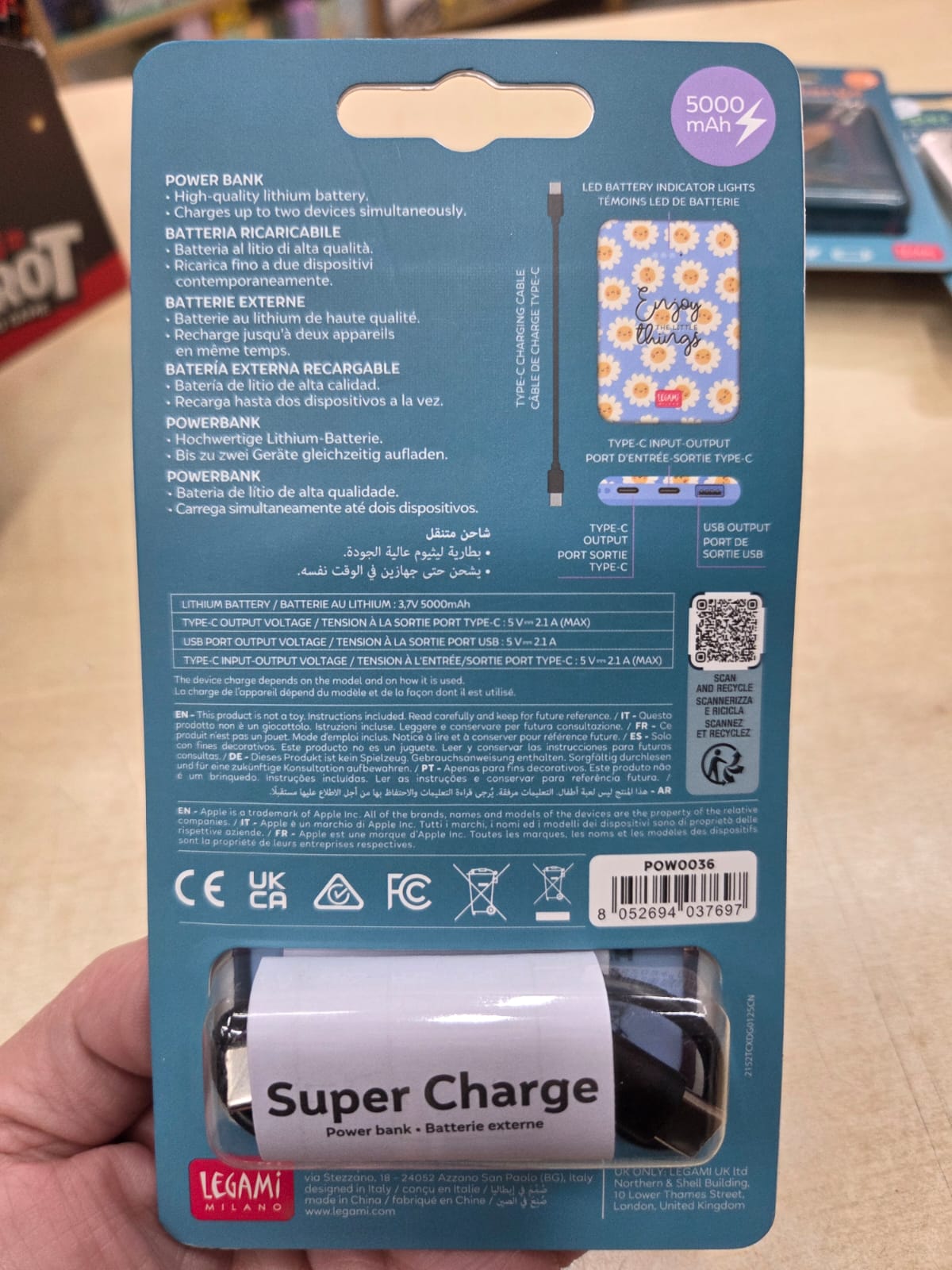Legami: Power Bank - Super Charge