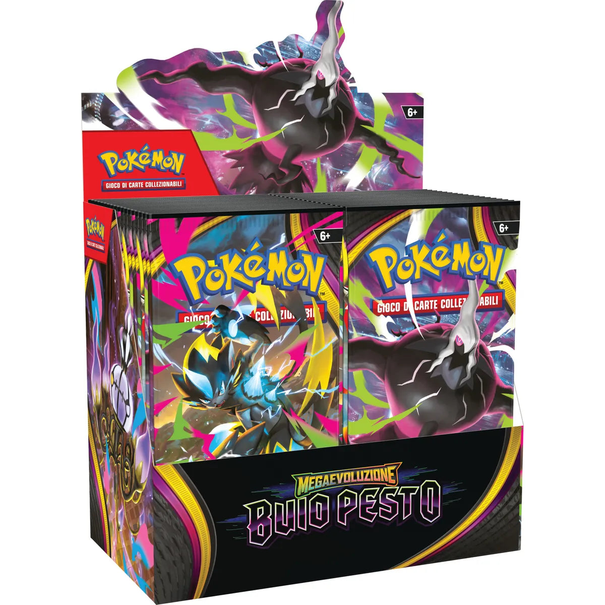 Pokémon GCC Bustina Megaevoluzione Buio Pesto – 10 Carte ITA + Codice Digitale