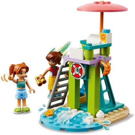 Lego: LEGO Friends Moto d’Acqua, Bagnino sulla Spiaggia di Heartlake City da Costruire