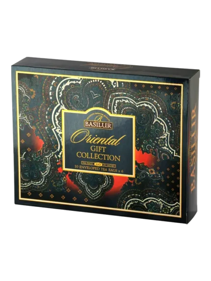 Tè nero e verde BASILUR ORIENTAL COLLECTION Assortiti 60 bustine