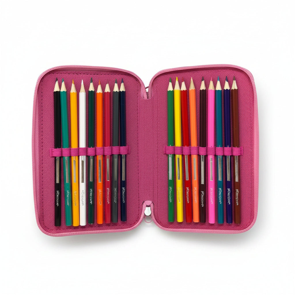 Astuccio 3 Zip Hello Kitty Completo – Scuola Elementare