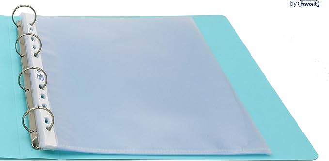 Favorit Buste Perforate, Lucide, Superior, 22 x 30 cm, 50 Pezzi, Trasparenti