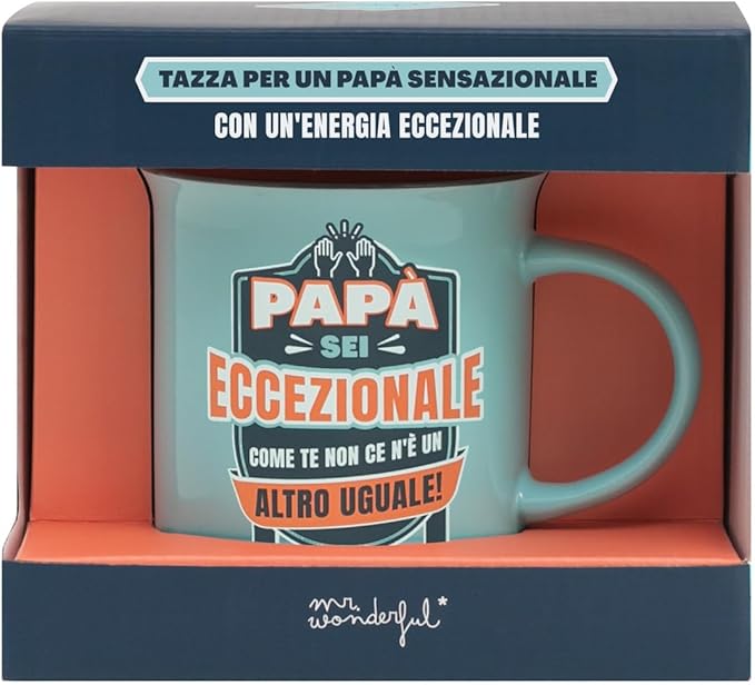 Mr.Wonderful: Tazza "Papà, sei eccezionale. Come te non ce n'è un altro uguale"