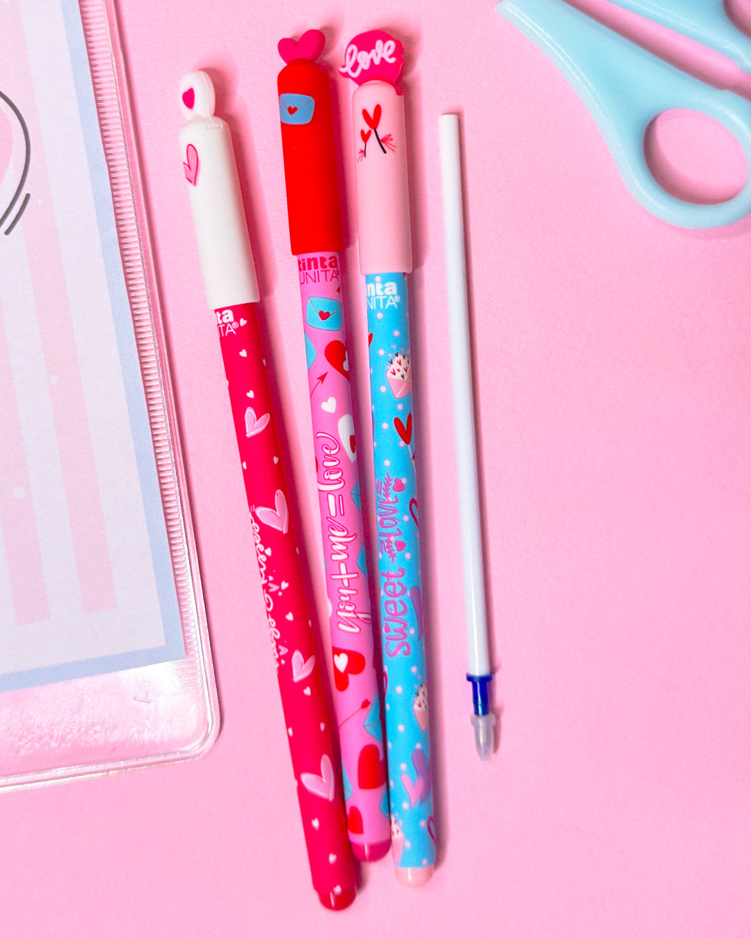 Tinta Unita: Set penne cancellabili Limited Edition LOVE tintaUNITA