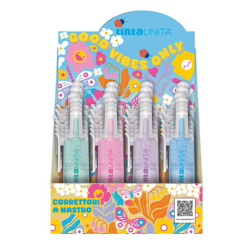Correttore a Nastro Click 6 mt – Tinta Unita Be Happy