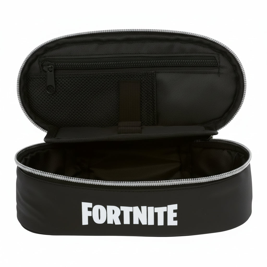 Astuccio Ovale Fortnite Ufficiale – 22x7x9,5 cm con Divisorio e Zip